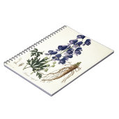 Aconitum Napellus uit 'Phytographie Medicale' door Notitieboek (Linkerzijde)