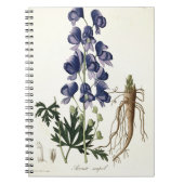 Aconitum Napellus uit 'Phytographie Medicale' door Notitieboek (Voorkant)