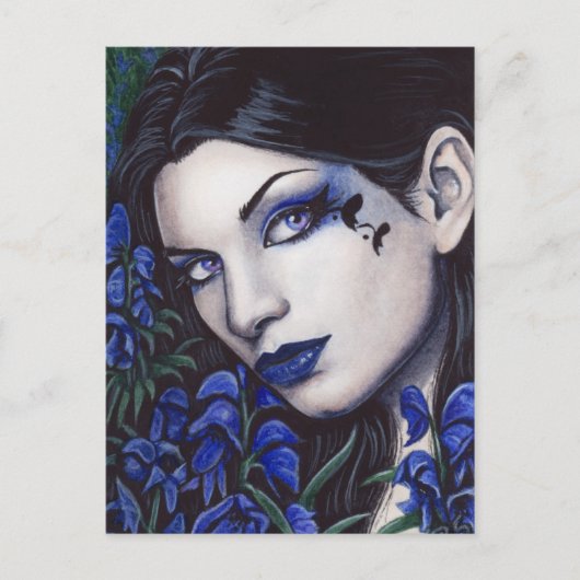 Aconitum  Poisons Briefkaart (Voorkant)