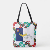 Açores Portugal Tote Bag (Achterkant)
