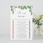 Acorn branch - Hij zei dat ze vrijgezellenfeest sp (Staand voorkant)