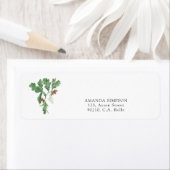 Acorn Branch Retouradreslabel Etiket (Insitu)