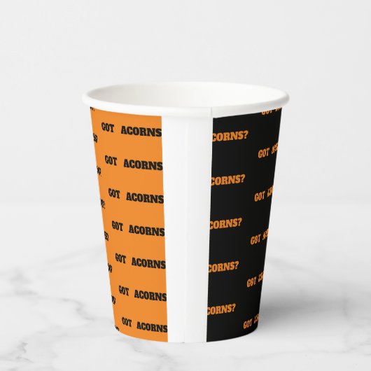 Acorn Brigade Paper cup Papieren Bekers (Rechts)