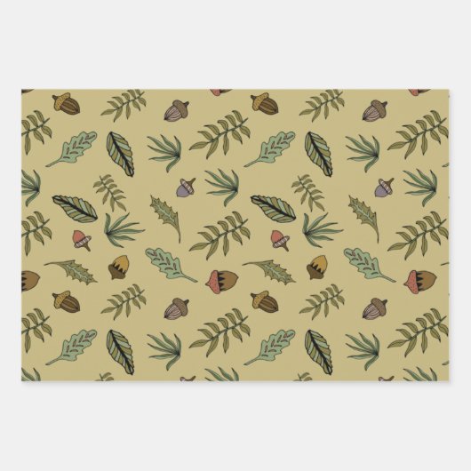 Acorn Bundle Inpakpapier Vel (Voorkant 2)