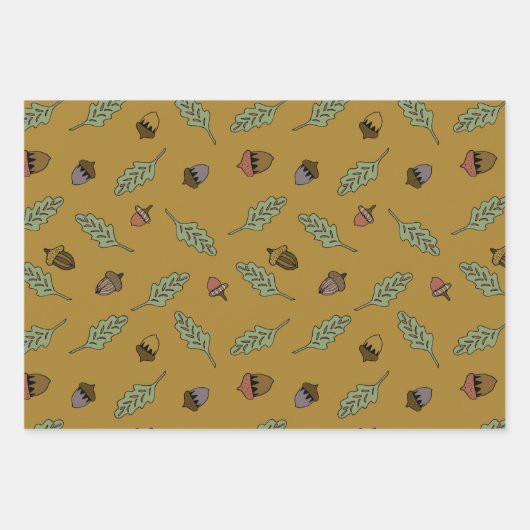 Acorn Bundle Inpakpapier Vel (Voorkant)