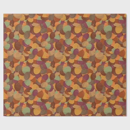 Acorn Camo Cadeaupapier (Vlak)
