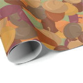 Acorn Camo Cadeaupapier (Rol Hoek)