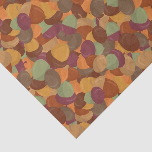 Acorn Camo Tissuepapier (Detail)