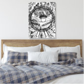 Acorn Canvas Afdruk (Insitu (Slaapkamer))