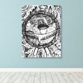 Acorn Canvas Afdruk (Insitu (Houten vloer))