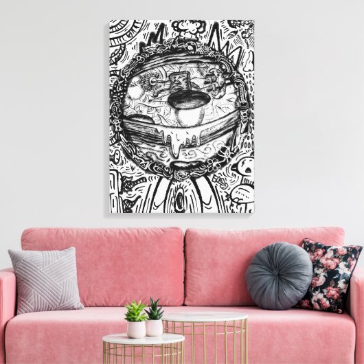 Acorn Canvas Afdruk (Insitu (Woonkamer))