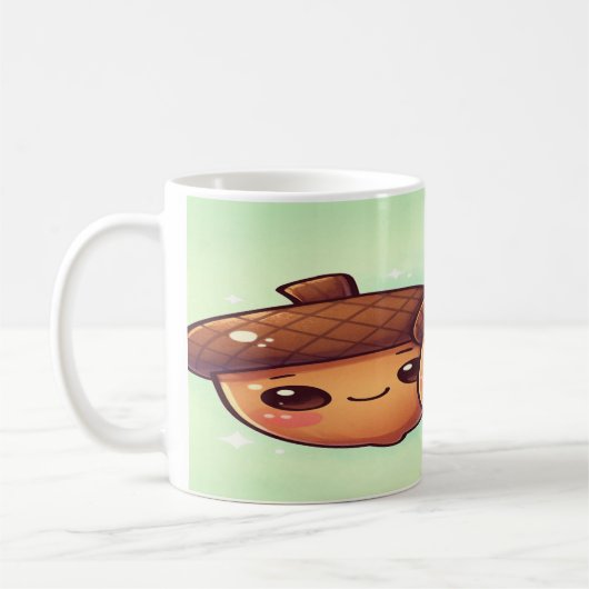 Acorn Cuties: Cute Kawaii Acorn Mug Koffiemok (Links)