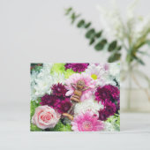 Acorn elves Beauty in Flowers briefkaart (Staand voorkant)