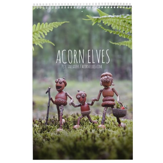 Acorn Elves / Dubanci-fotokalender Kalender (Hoes)