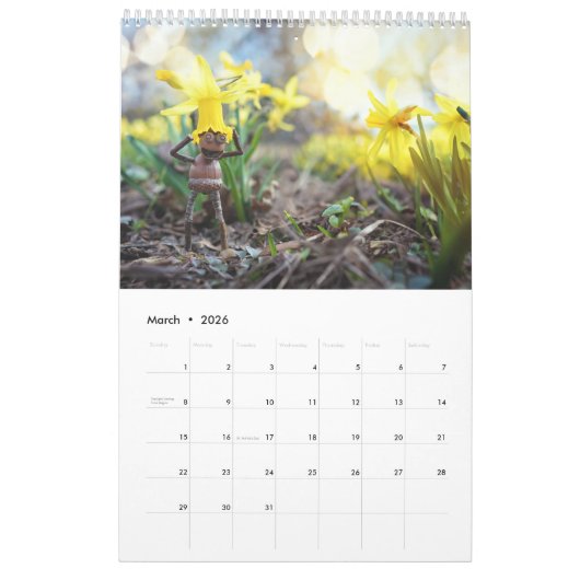 Acorn Elves / Dubanci-fotokalender Kalender (Mar 2026)