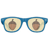 Acorn Eyes Grappig Retro Zonnebril (Voorkant)