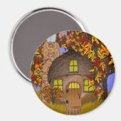 Acorn Faery Cottage Magnet (Voorkant / Achterkant)