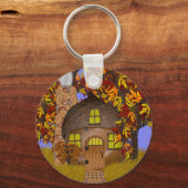 Acorn Faery Cottage Sleutelhanger (Voorkant)