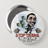 ACORN grappige Anti-Obama Button (Voorkant /achterkant)