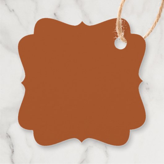 Acorn "Happy Thanksgiving" gepersonaliseerd Bedankjes Labels (Achterkant)