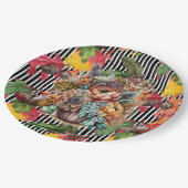 Acorn in de Herfst Papieren Bordje (Gekanteld)