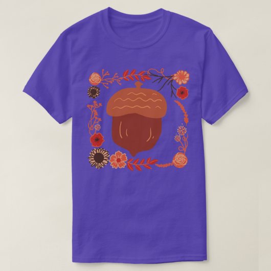 Acorn in Herfst T-shirt (Design voorkant)