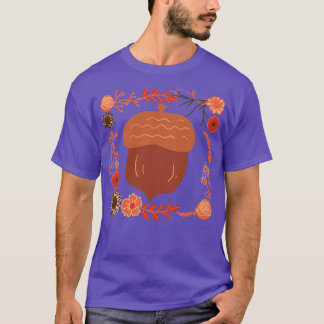 Acorn in Herfst T-shirt