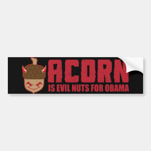 Acorn is een boze noot voor Obama Bumpersticker