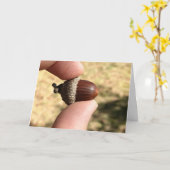 Acorn Kaart (Gele Bloem)
