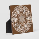 Acorn Mandala Fotoplaat (Voorkant)