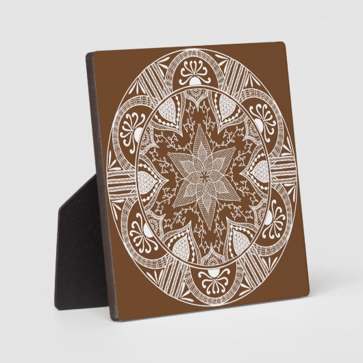 Acorn Mandala Fotoplaat (Voorkant)