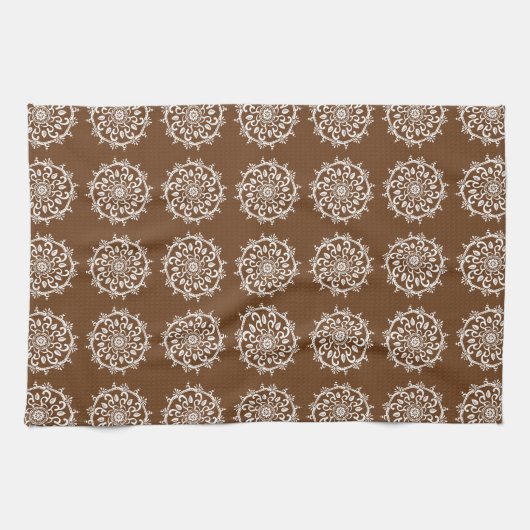 Acorn Mandala Theedoek (Horizontaal)