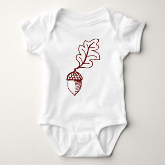Acorn One Piece Baby Baby Romper Oak Tree Creepe