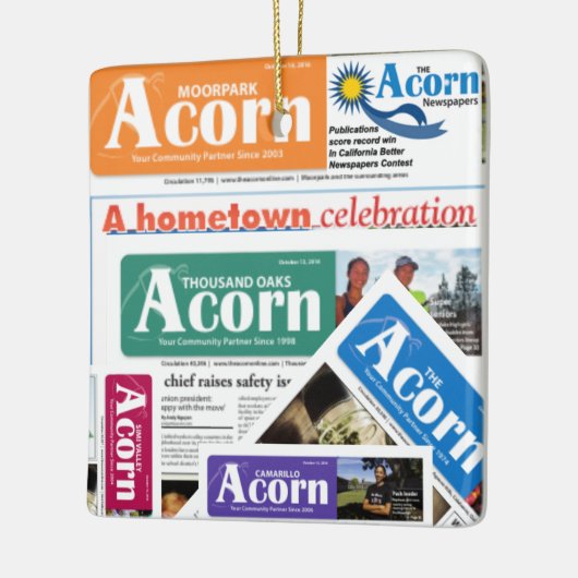 Acorn Ornament Neem één (Links)