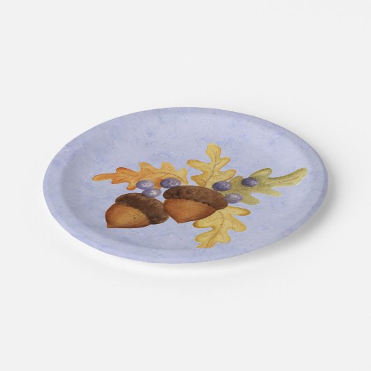 Acorn Papieren Bordje (Gekanteld)
