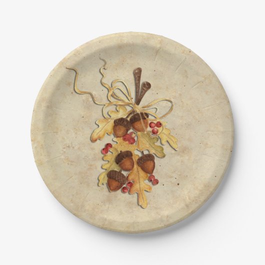 Acorn Papieren Bordje (Voorkant)