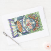 ACORN PIE, PIG COOK THANKSGIVING STICKER SHEET Rec (Envelop)