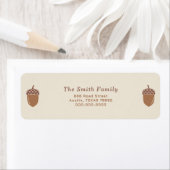 Acorn retouradreslabel etiket (Insitu)