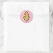 Acorn Ronde Sticker (Tas)
