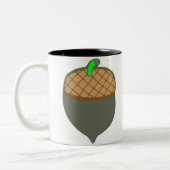 Acorn Sketch Tweekleurige Koffiemok (Links)