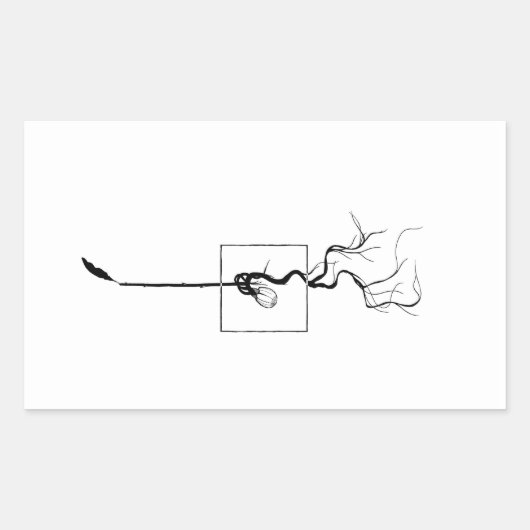 Acorn Sprout Sticker (Voorkant)