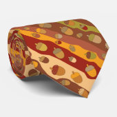 Acorn Stripes Pattern Stropdas (Opgerold)