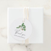 Acorn tak - Bruiloft Dank U Bedankjes Labels (In situ)