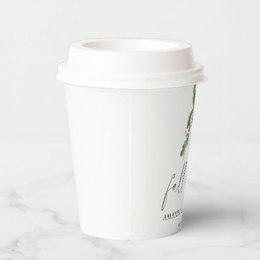 Acorn tak bruiloft partij papieren bekers (Rechts)