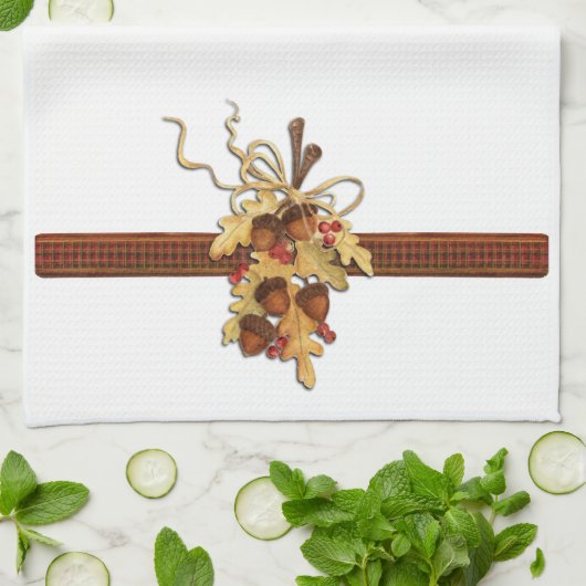 Acorn Theedoek (Gevouwen)