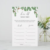 Acorn tree - Hoe oud waren ze bruidsspel (Staand voorkant)