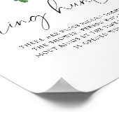 Acorn tree - ringjacht vrijgezellenfeest spel poster (Hoek)