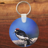 Acorn Woodpecker Sleutelhanger (Voorkant)