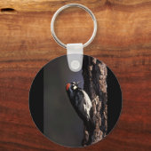 Acorn Woodpecker Sleutelhanger (Voorkant)