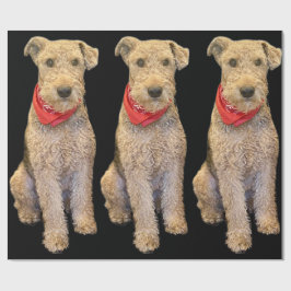 Acorn Wrapping Paper - Black Cadeaupapier